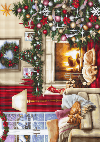 Quadro e poster HO HO HO - Natal - Roupa do Papai Noel - Quadrorama